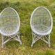 Rattan armchair