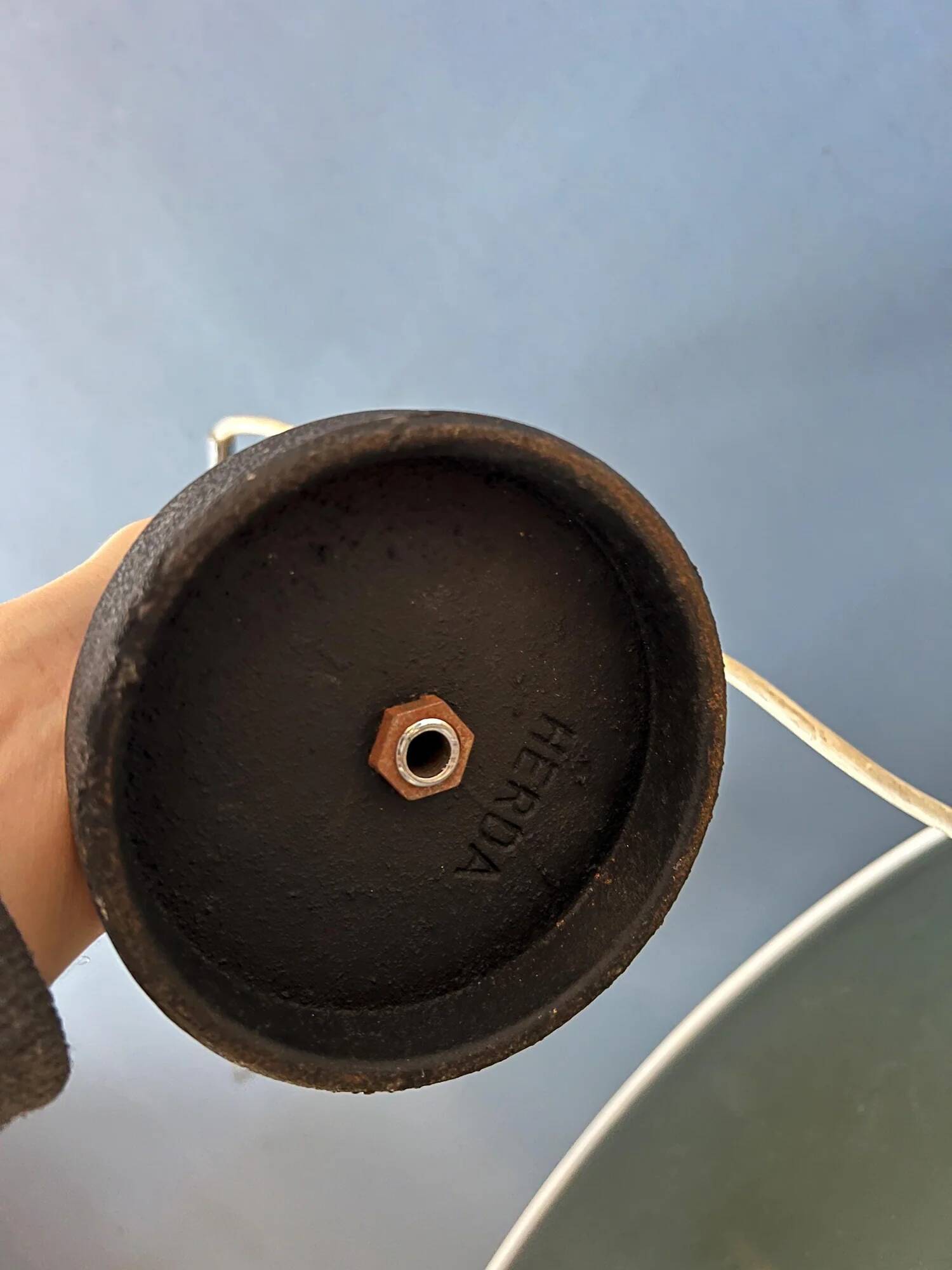 Vintage Herda mid-century adjustable desk lamp