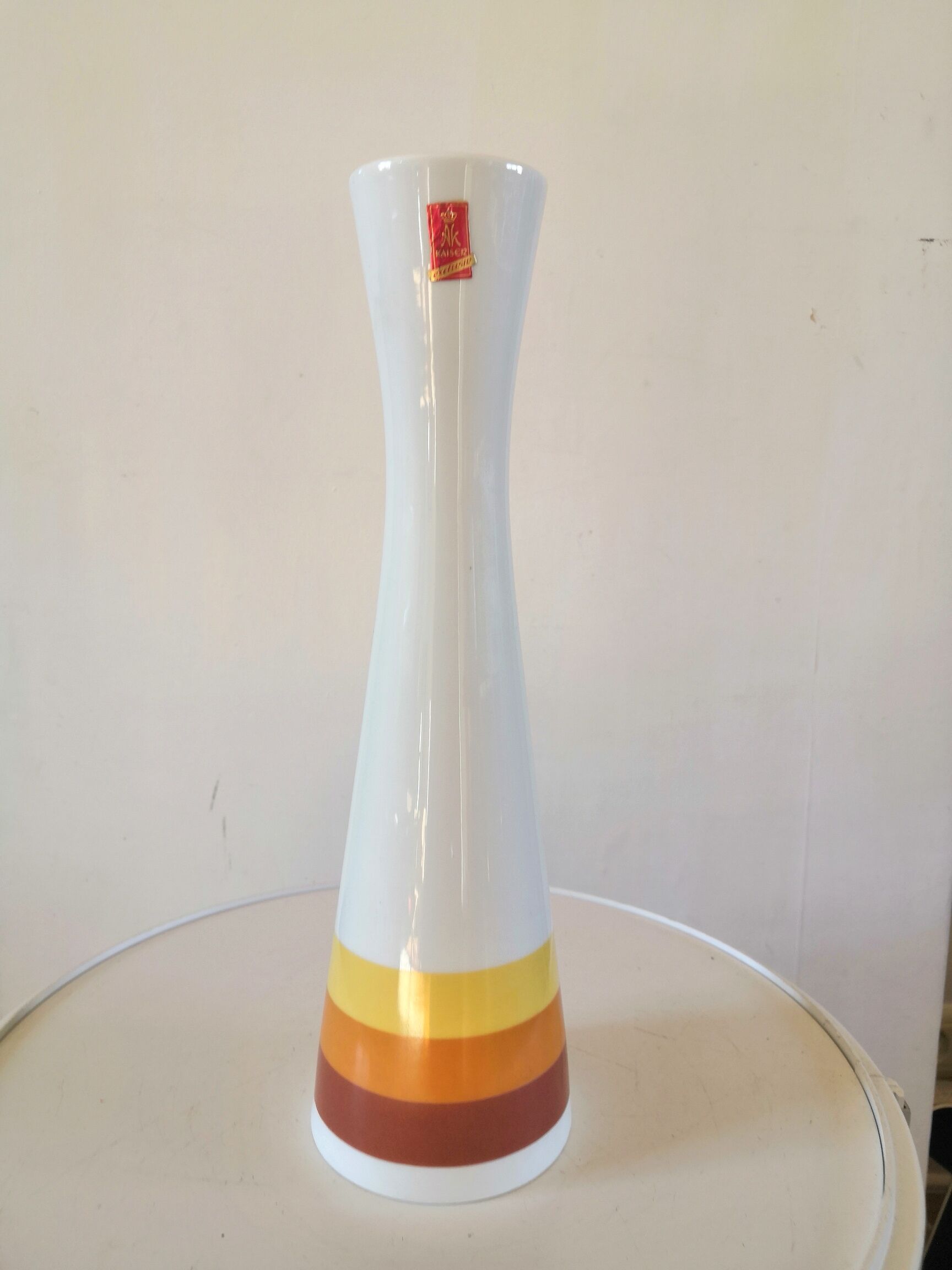 Porcelain vase design kaiser 70s