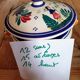 Quimper earthenware pot