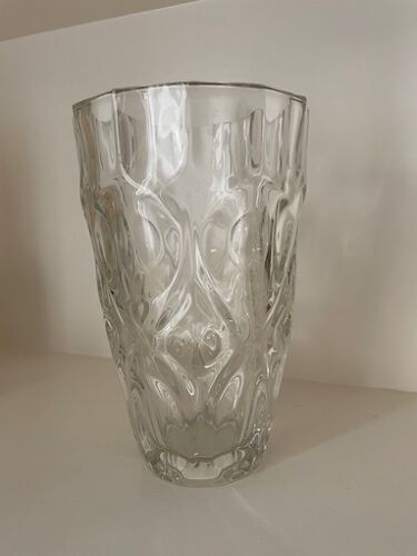 Vase vintage 1960 en verre