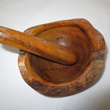 mortar and olive wood pestle