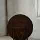 Round table with a tilting top from a 19th-century provincial French winemaker in oak.