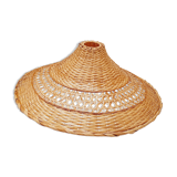 Rattan lampshade