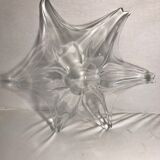 Former center of table crystal Lorraine France shape star vintage cup