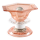 Lampe verreries roses art déco