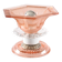 Lampe verreries roses art déco