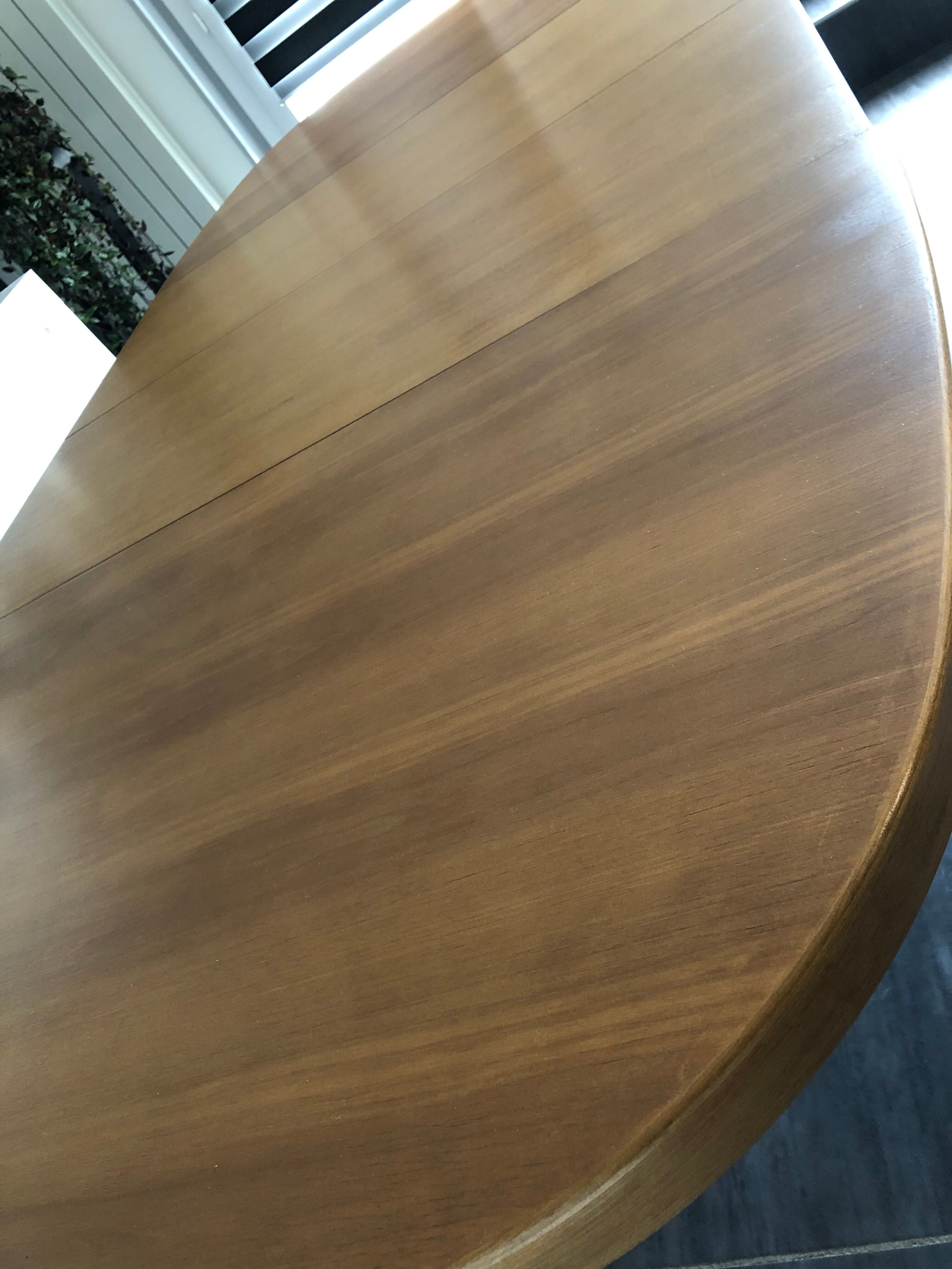 Vintage extendable table Baumann 1970s