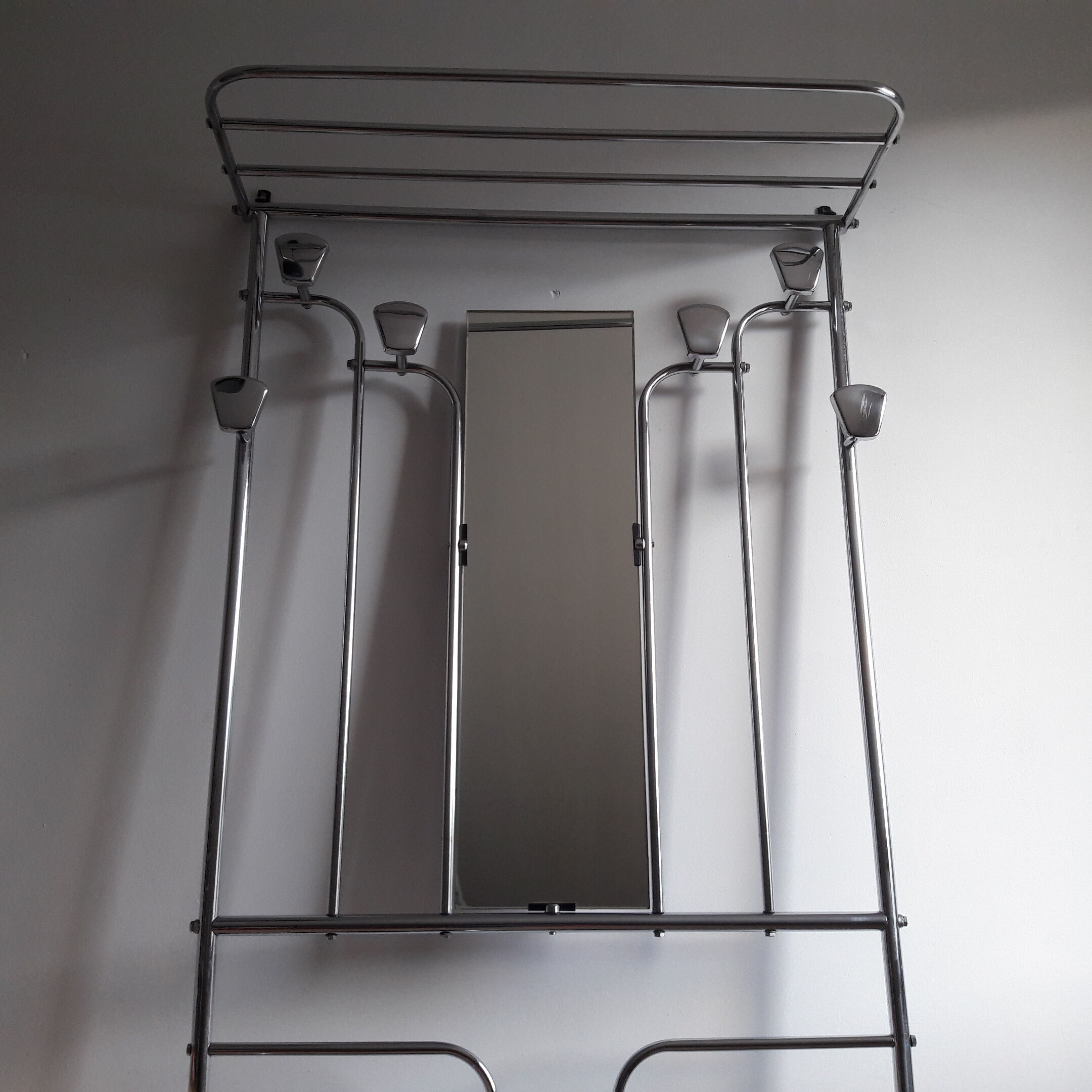 Coats chrome locker room door
