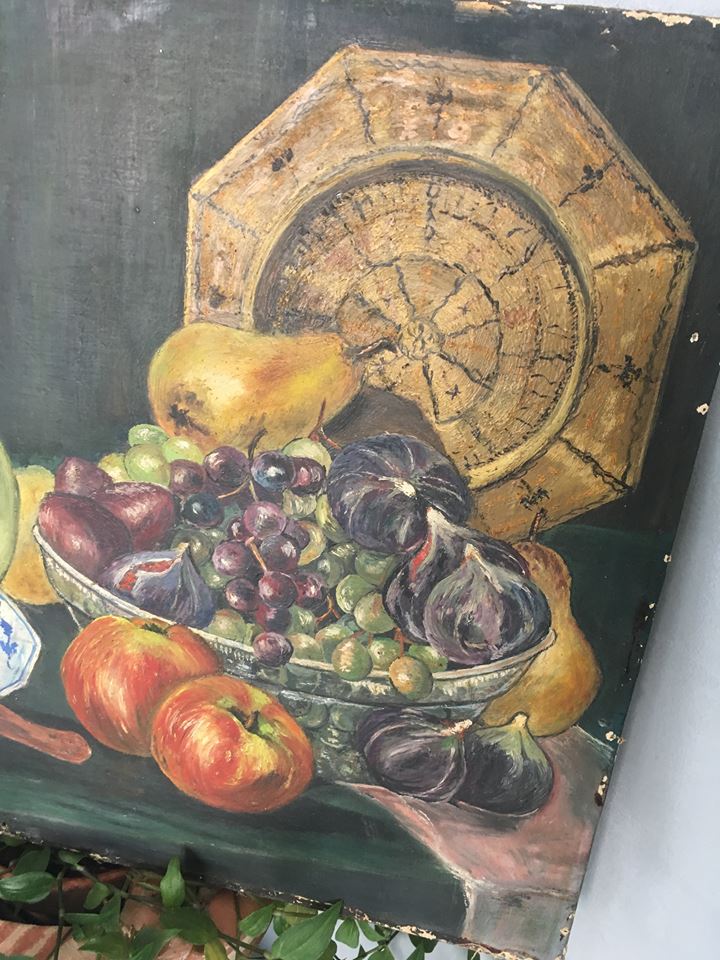 Nature table dead fruit