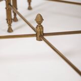 3 brass nesting tables