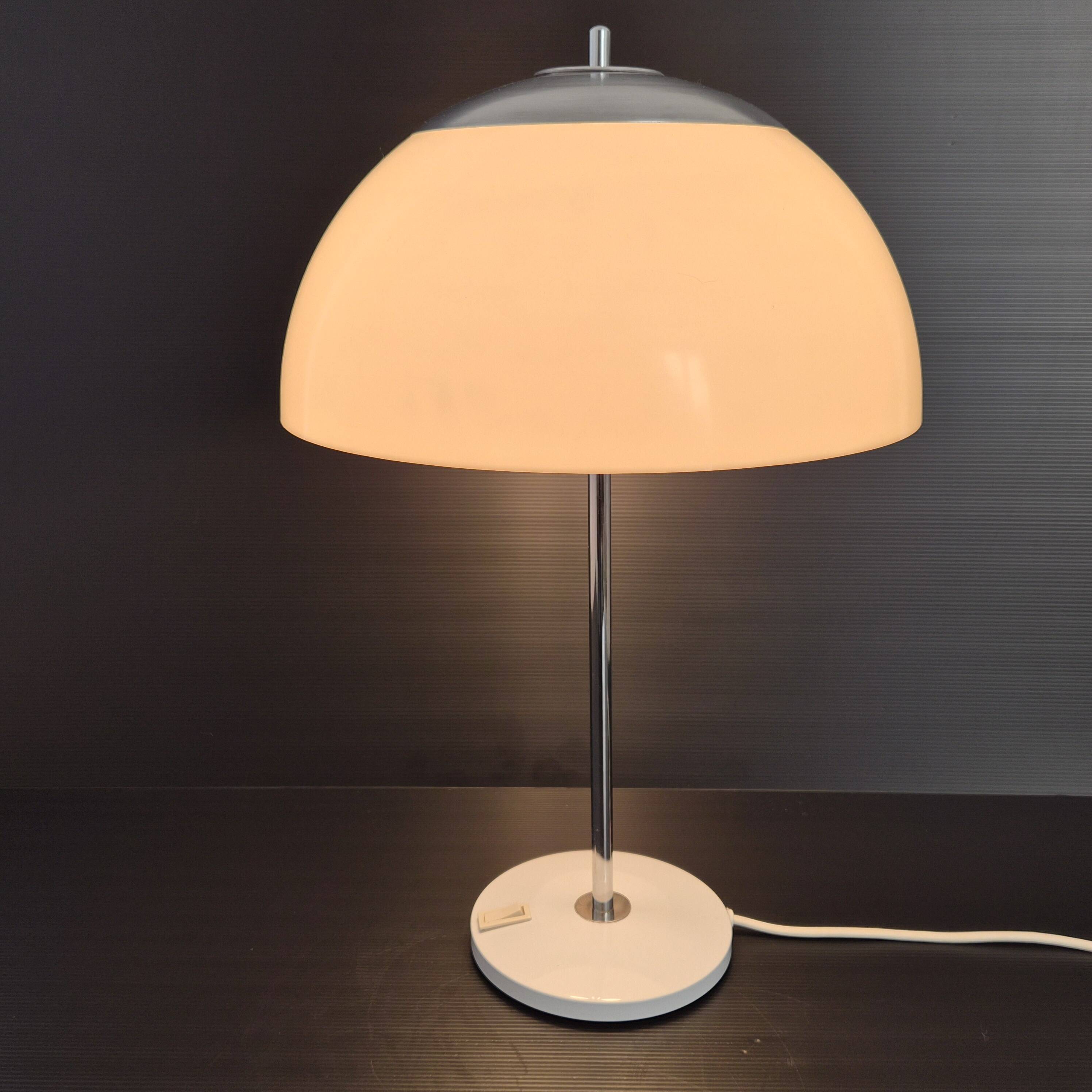 Lampe champignon Unilux 1970 vintage