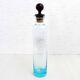 Vintage blue glass bottle