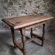18th-century oak table / Small desk – Rustic French country table