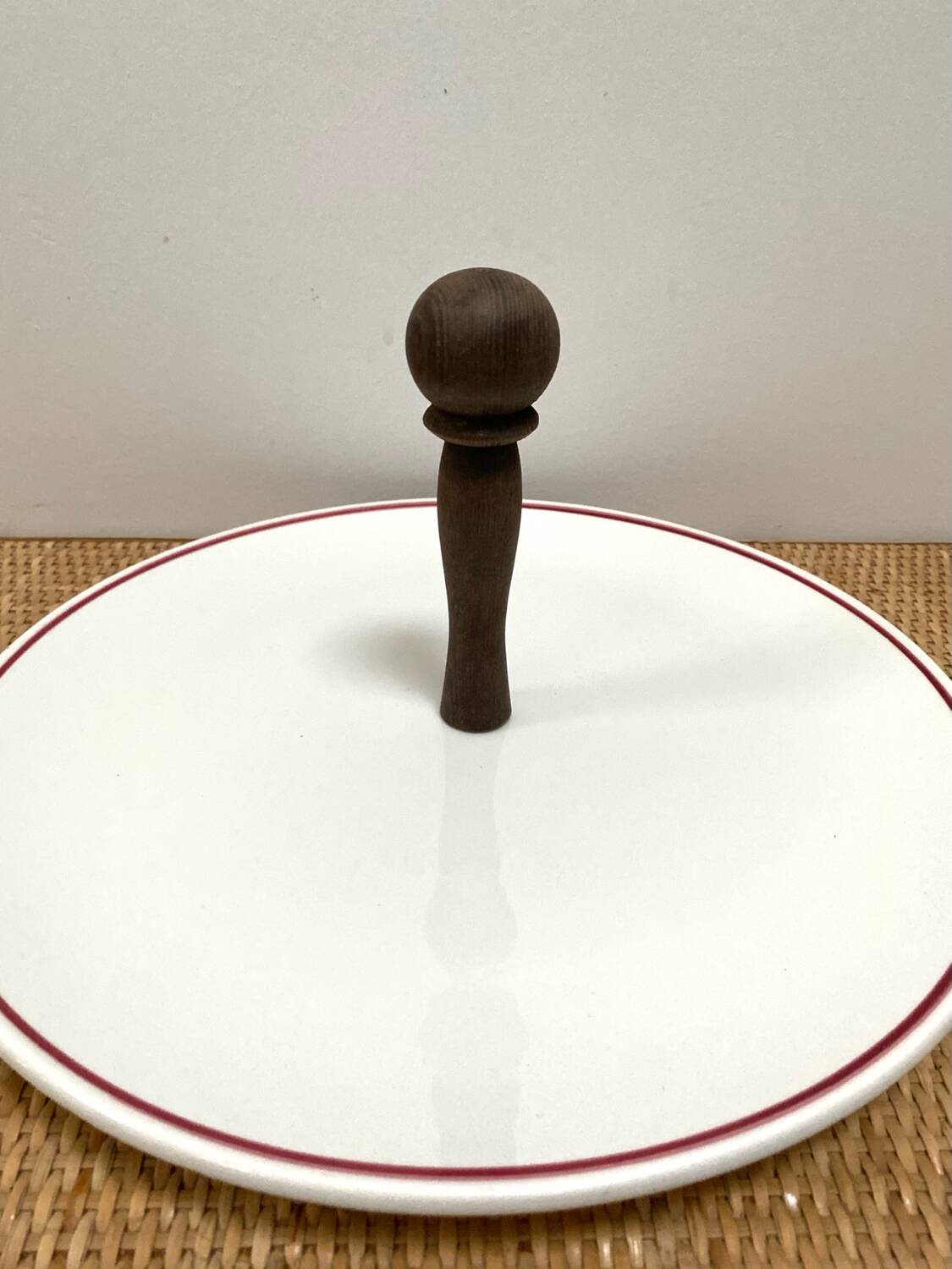 Gien earthenware cheese platter