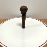 Gien earthenware cheese platter