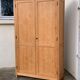 Parisian wardrobe solid oak raw 1940