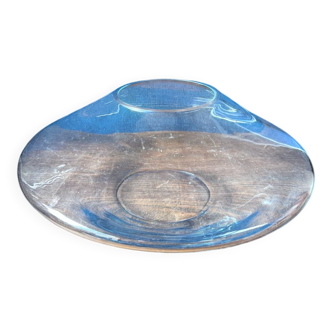 Large vase design Space Age – transparent glass