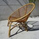 Rattan chair basket