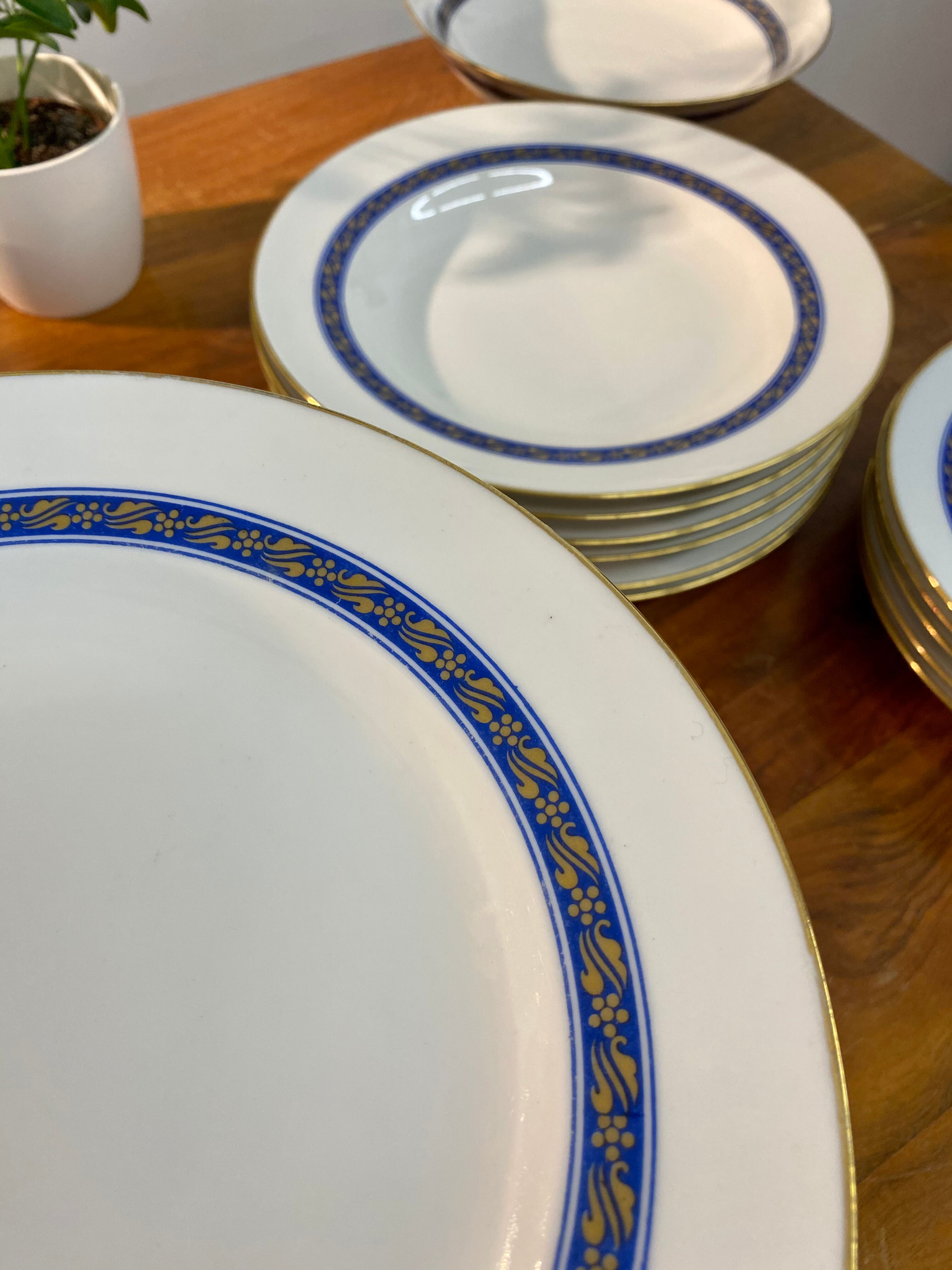 Limoges porcelain service