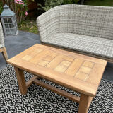 Antique oak coffee table
