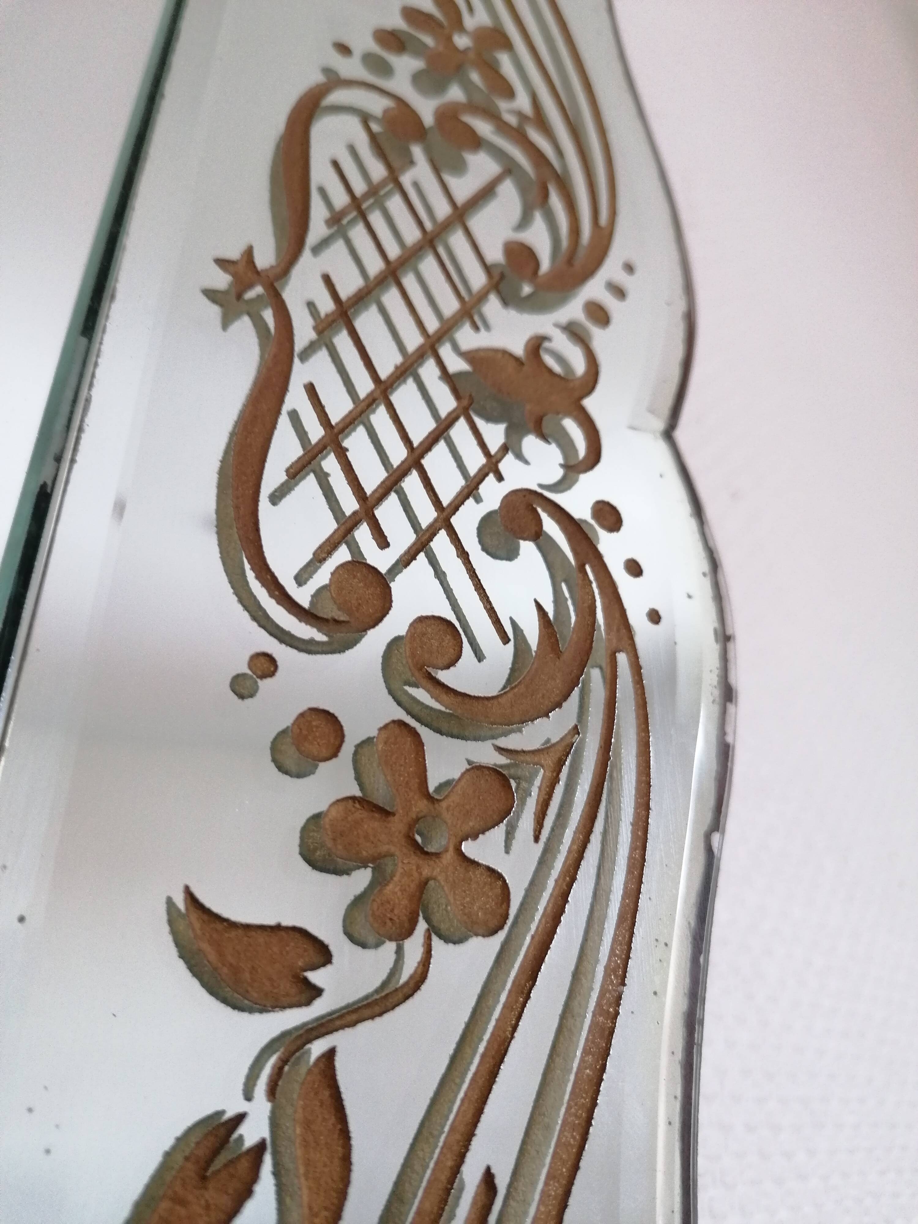 Mirror Venetian spirit 40s - 86x66cm