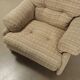 Paire de fauteuils C&C Coronado, design T. Scarpa, tissu vintage, années 1960-1970