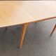 Table à manger extensible scandinave