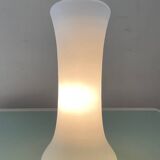 Vintage frosted glass lamp from the 70s-80s