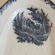 Plat ovale Pexonne service Chasse