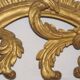 Golden Art Deco wall frieze, 1930-1950