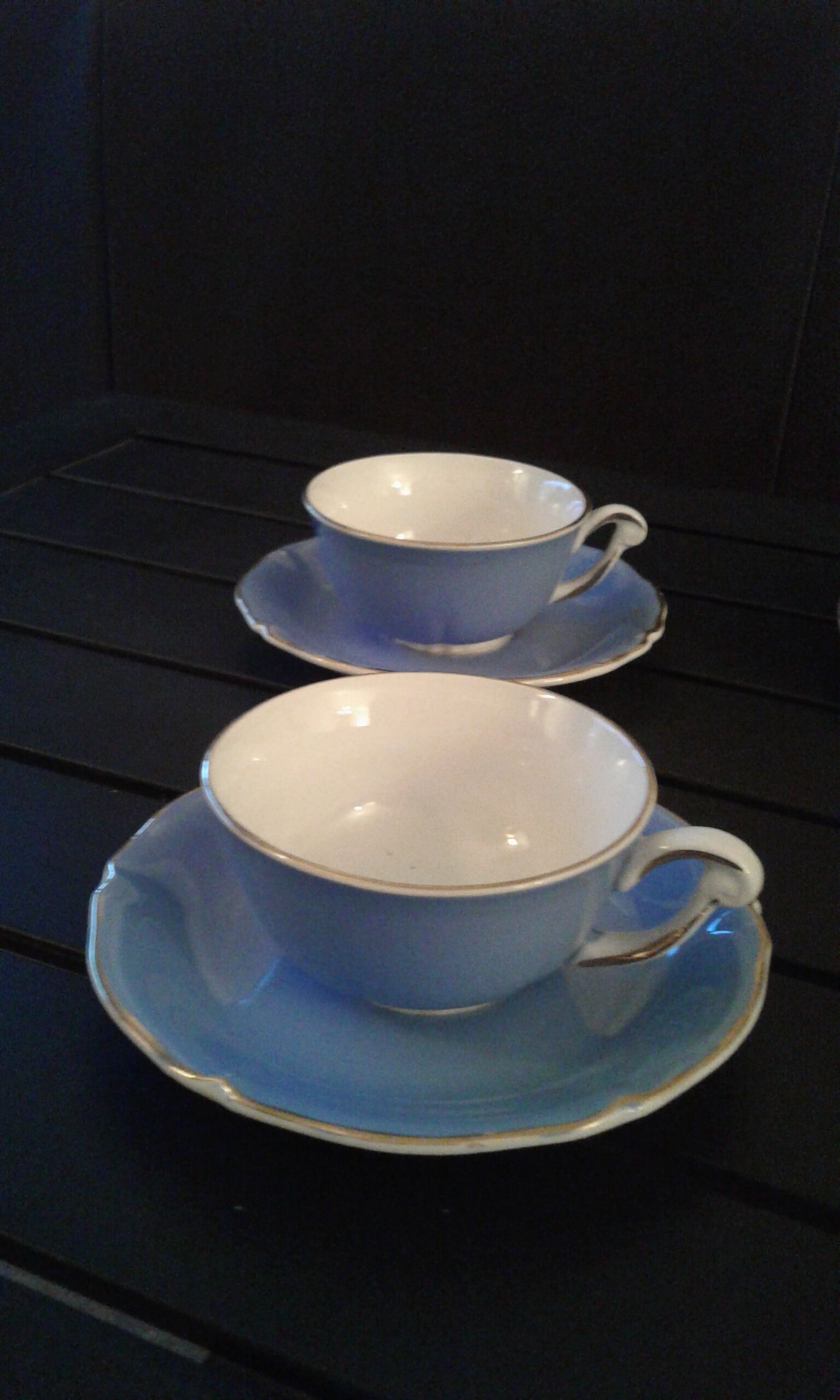 6 tasses & 6 sous tasses