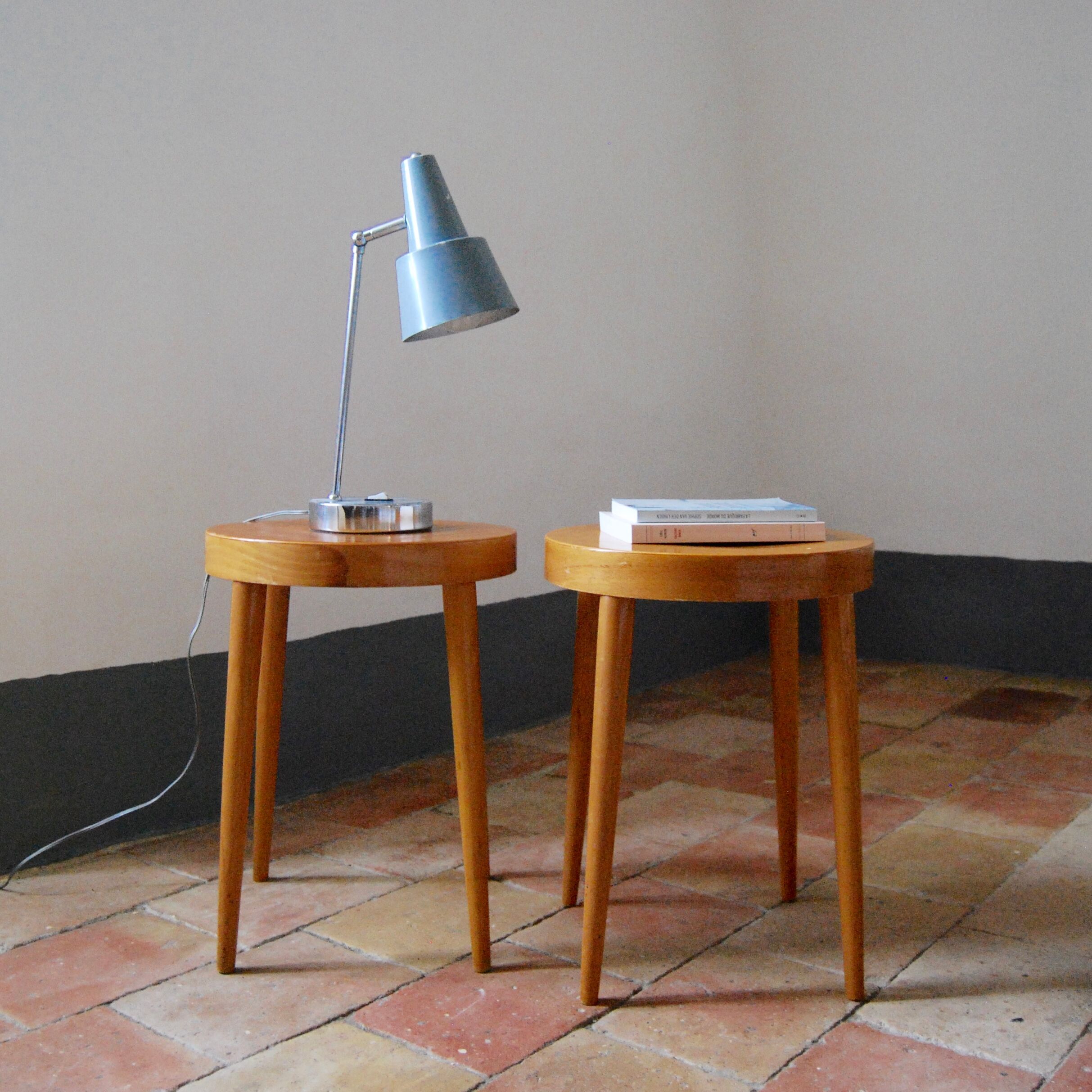 Baumann wooden stool