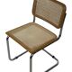 Chaise de design Cesca modèle B32 en chrome