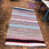 Contemporary and artisanal carpet 290 x 138 cm