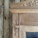 Art Deco display cabinet in oak (renovated)