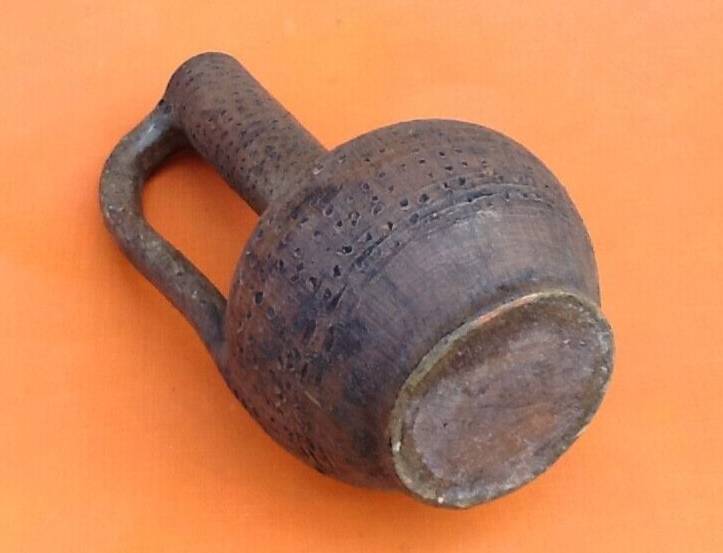 Terracotta Ceramic Pitcher / Jug