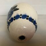 Art Deco stencil pattern lamp base