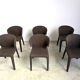 Hola 367 chairs by Hannes Wettstein for Cassina, 2006, set of 6