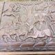 Antique Large Exotic Wood Chest Carved Africa