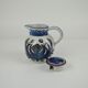Pitcher with Earthenware lid Tenera series by Berte Jessen for Aluminia