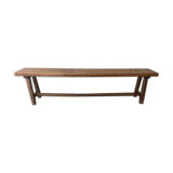 Wooden bench