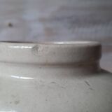 Pot a moutarde anciencen gres vernissé Yvetot