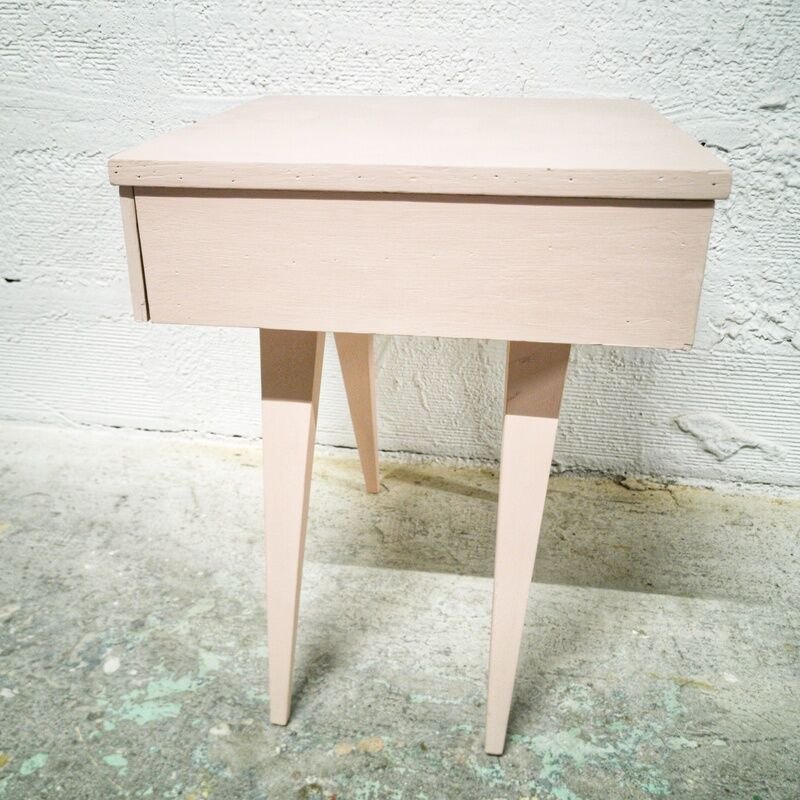 Girly vintage bedside