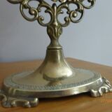 Brass psyche mirror 27x38cm