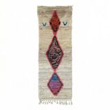 Vintage Boujad hallway rug