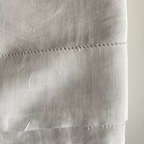 Modernist XL sheet in art deco linen thread L240