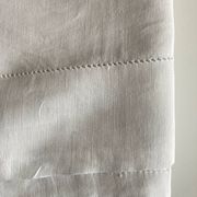Modernist XL sheet in art deco linen thread L240