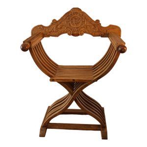 Chaise pliante Savonarole, chaise