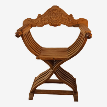 Savonarola folding chair, Dante chair, medieval chair